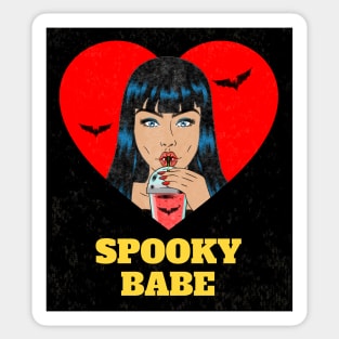 Spooky Babe Sticker